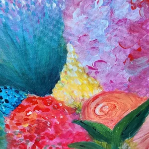 Liberté, détail des fleurs par LiseDeBruges